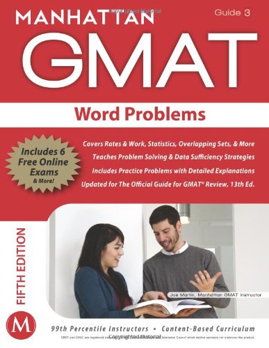 GMAT Word Problems, Guide 3