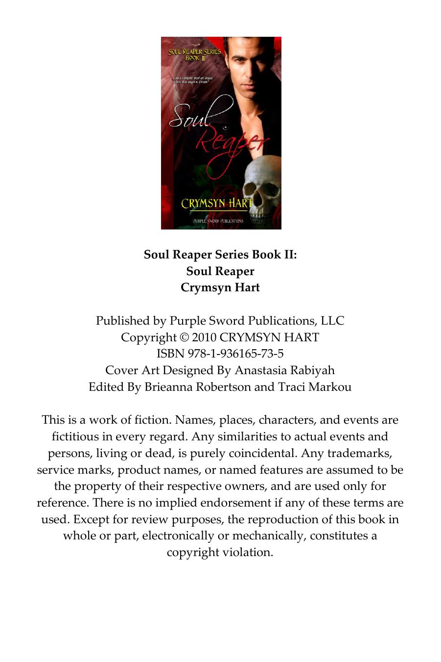 Soul Reaper Series Book II