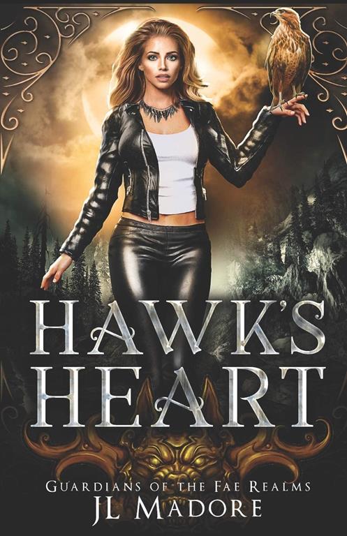 Hawk's Heart: A Shifter Romance (Guardians of the Fae Realms)