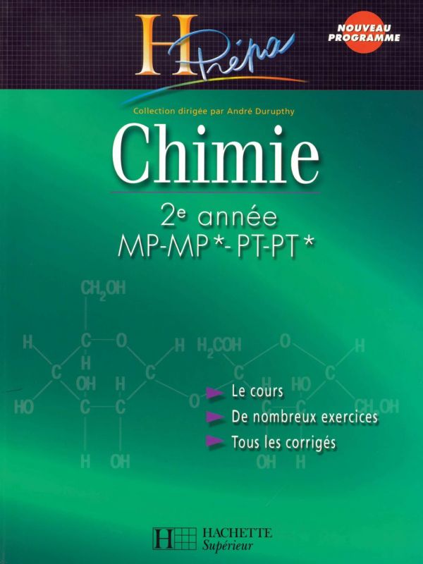 Chimie : 1re année MPSI-PTSI