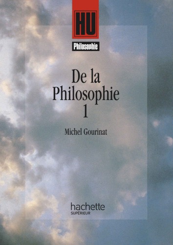 De la philosophie, volume I