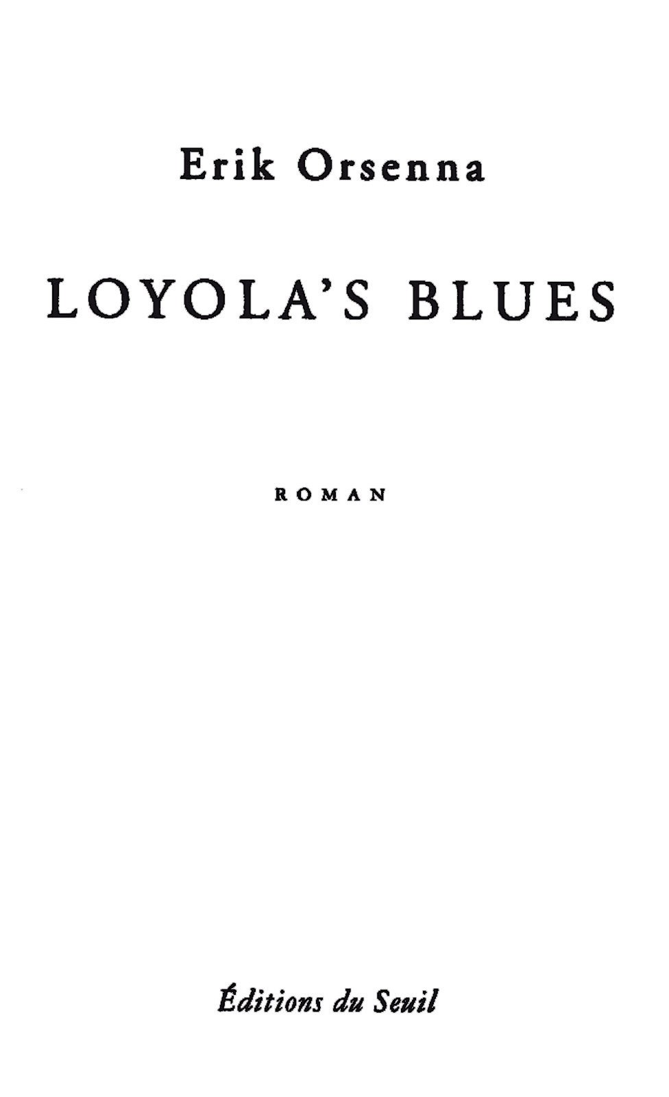 Loyola's blues