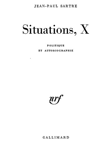 Situations, Tome 10