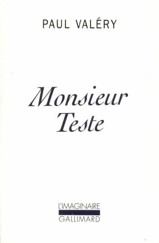 Monsieur Teste