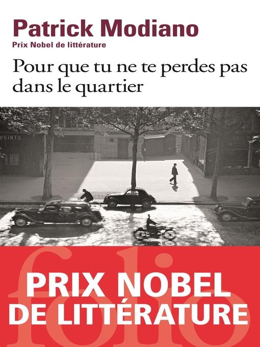 Pour que tu ne te perdes pas dans le quartier