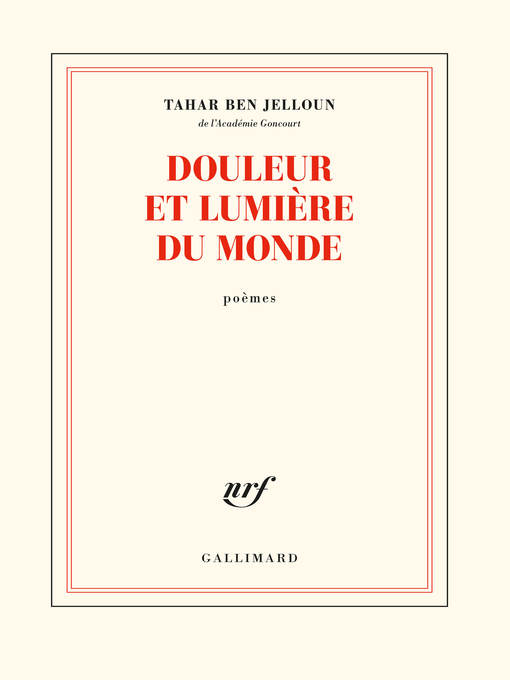 Douleur et lumière du monde