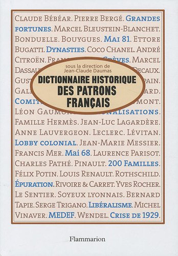 Dictionnaire historique des patrons français