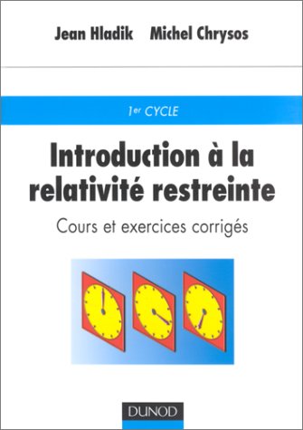 Introduction À La Relativité Restreinte