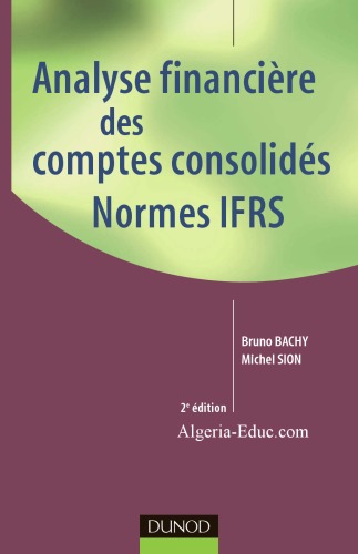 Analyse financière des comptes consolidés : normes IFRS