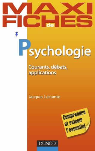 Psychologie : courants, débats, applications