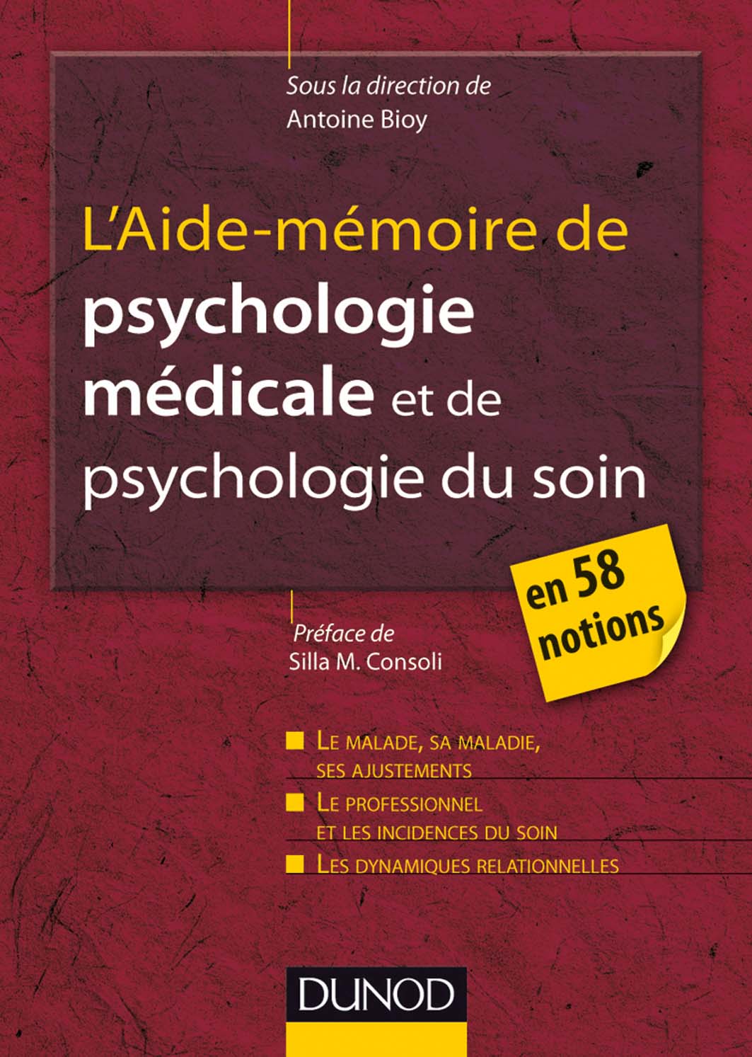 L'Aide-Memoire de Psychologie Medicale Et Psychologie Du Soin