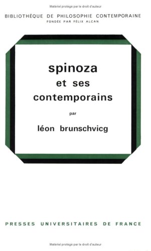 Spinoza et ses contemporains, 4e édition