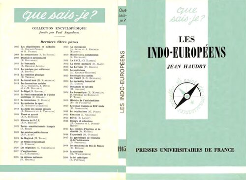 Les Indo-européens