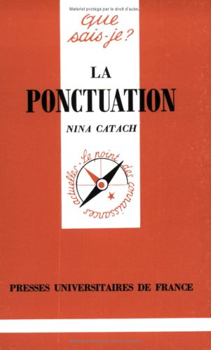 La ponctuation