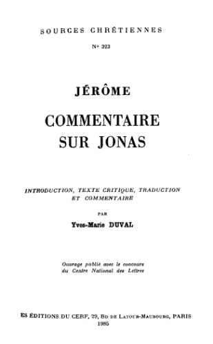 Commentaire Sur Jonas