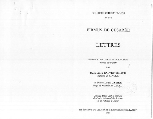 Lettres