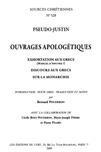 Ouvrages apologétiques