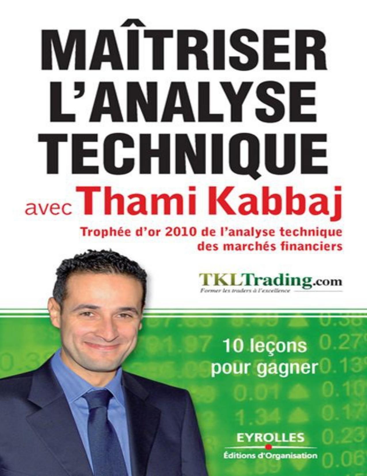 Maîtriser l'analyse technique avec Thami Kabbaj : 10 leçons pour gagner.