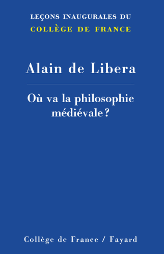 Ou Va La Philosophie Medievale ?