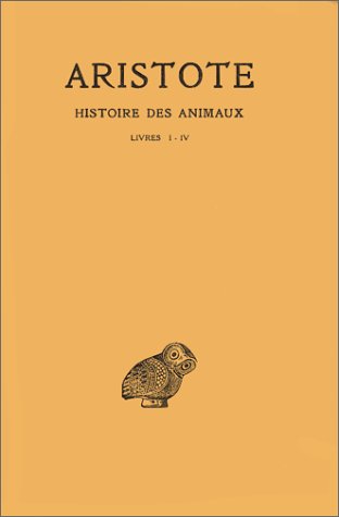 Histoire Des Animaux, Tome I