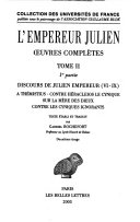 L'Empereur Julien, Oeuvres Completes