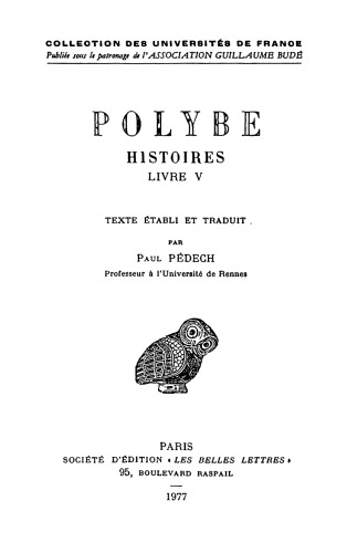 Polybe, Histoires