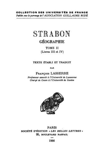 Géographie. Tome II