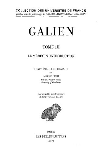 Galien, Oeuvres