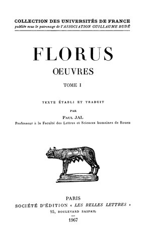 Florus, Oeuvres