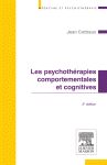 Les Psychoth�rapies Comportementales Et Cognitives