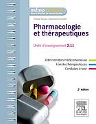 Pharmacologie Et Therapeutiques