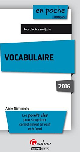 Vocabulaire