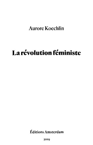 La révolution féministe