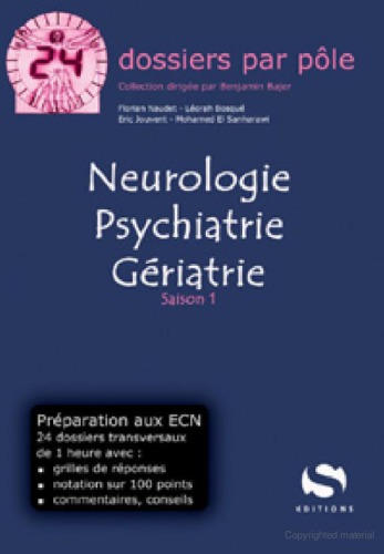 Neurologie, psychiatrie, gériatrie