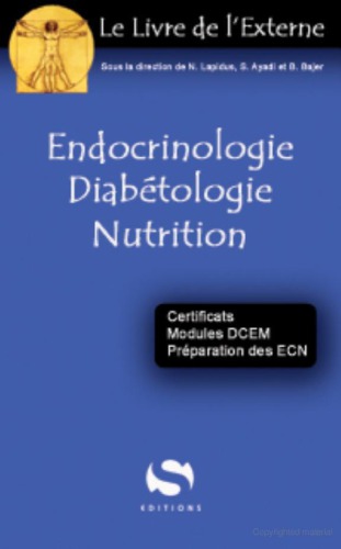 Endocrinologie, diabetologie, nutrition