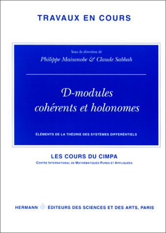 D-modules cohérents et holonomes