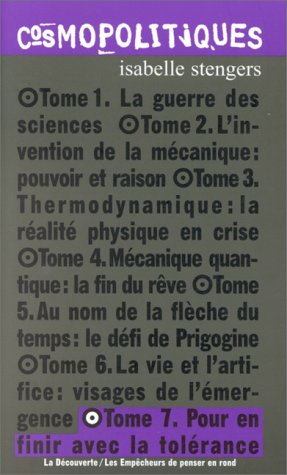 Pour En Finir Avec La Tolerance (Cosmopolitiques) (French Edition)