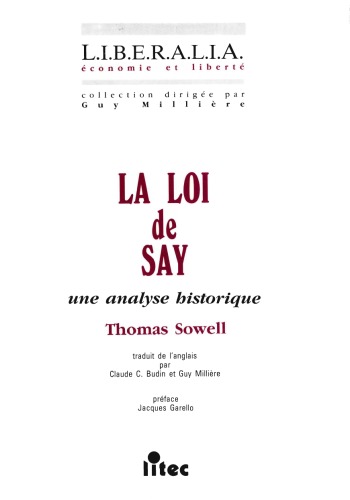 La loi de Say : une analyse historique