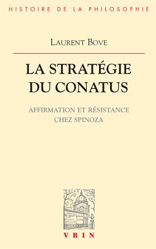 La Strategie Du Conatus