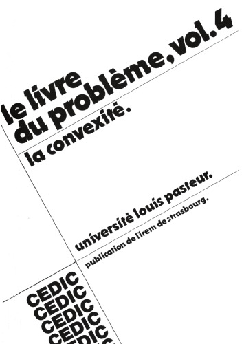 Le livre du problème