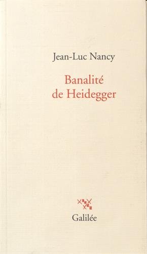 Banalité de Heidegger