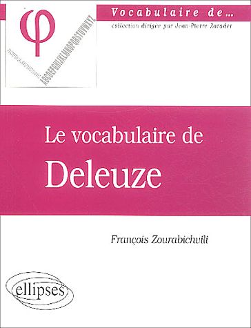 vocabulaire de Deleuze