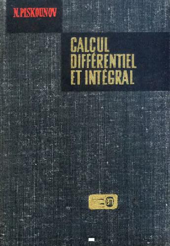 Calcul Intégral Et Differentiel. Tome 2