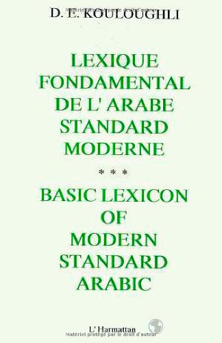Lexique Fondamental De L'arabe Standard Moderne