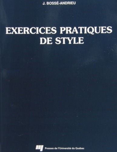 Exercices pratiques de style