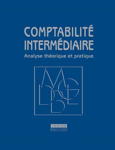 Comptabilité intermédiaire : analyse théorique et pratique