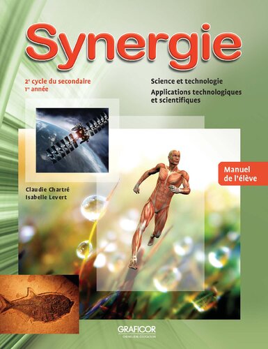 Synergie : 2e cycle du secondaire, 1re année