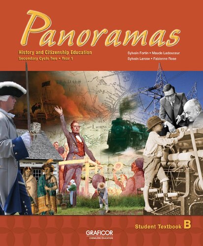 Panoramas : history and citizenship education, secondary cycle two, year 1