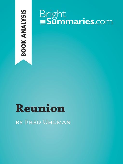 Book Analysis: Reunion by Fred Uhlman