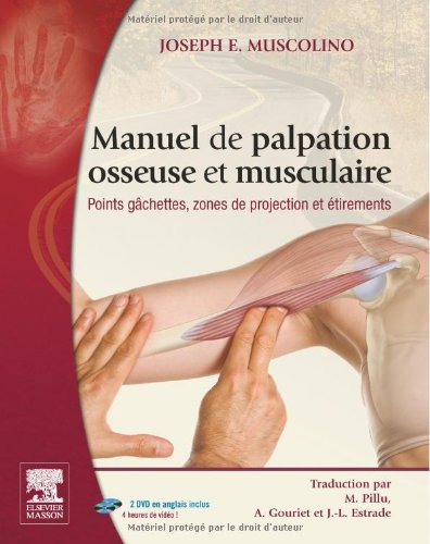 Manuel de palpation osseuse et musculaire